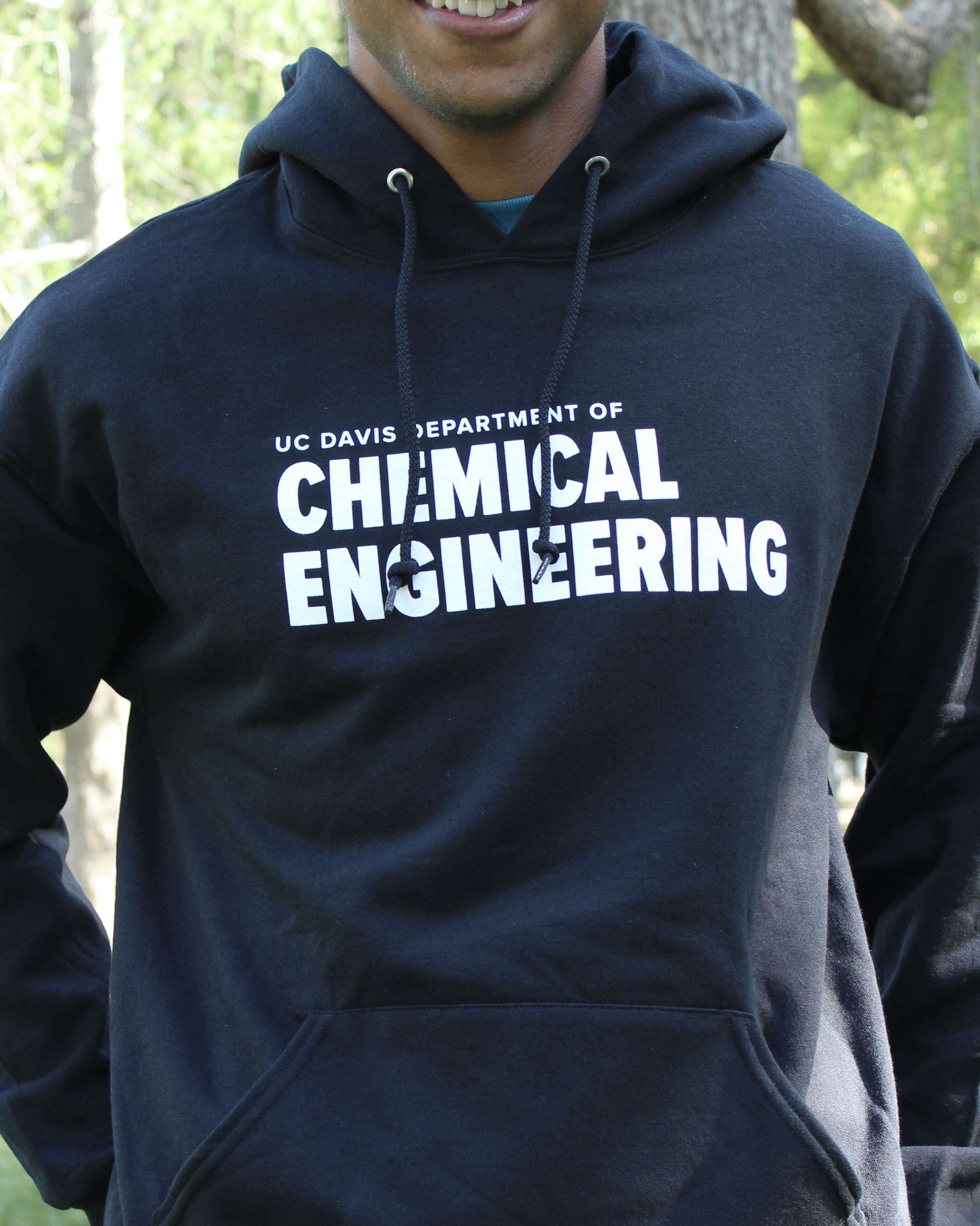 Black Chemical Engineering Department Hoodie