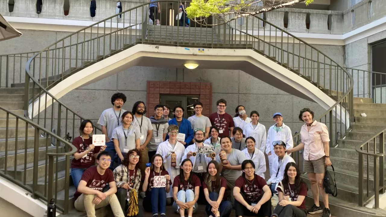 UC Davis AICHE Team at Western Regionals 2024